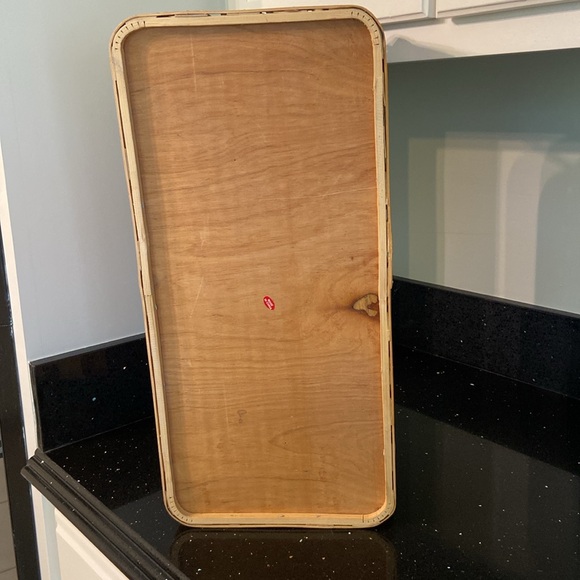 19” Snowman Christmas Winter Tree Holiday Wood Woven Basket w/ Handles Farmhouse - Picture 14 of 16